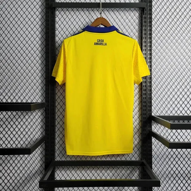 "Camisa Boca Juniors Away 22/23 - Torcedor Masculina Amarela - Netmantos"