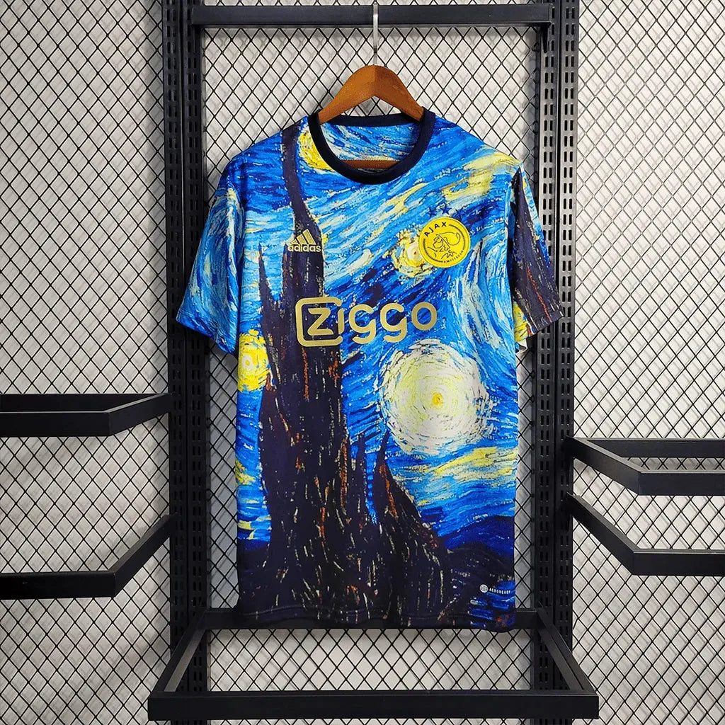 "Camisa Ajax Edição Especial 23/24 - Torcedor Masculina Van Gogh - Netmantos"