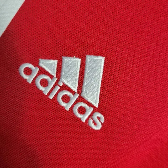 "Camisa Ajax Home 22/23 - Torcedor Masculina Branca e Vermelha - Netmantos"