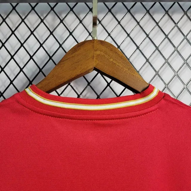 "Camisa Ajax Home 22/23 - Torcedor Masculina Branca e Vermelha - Netmantos"