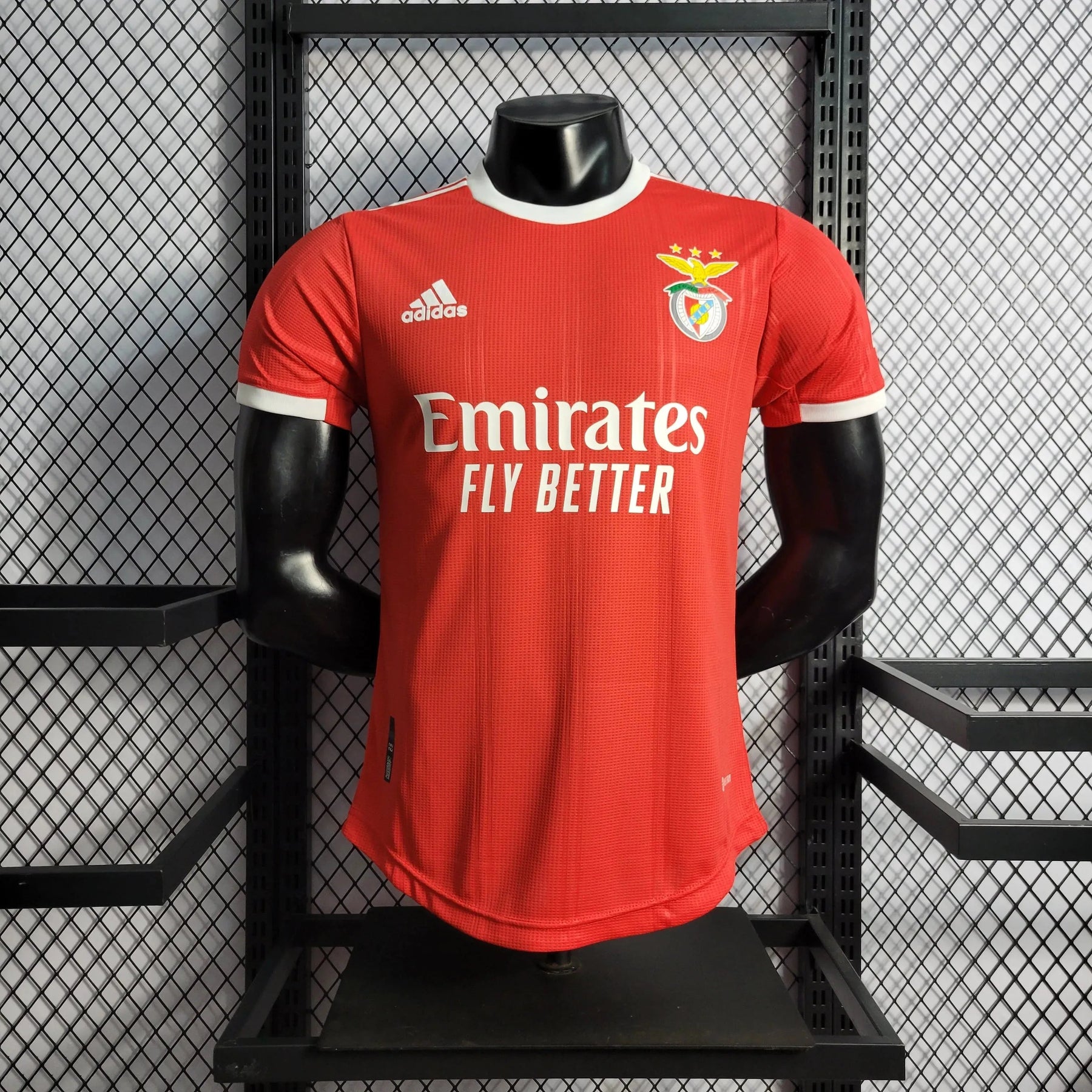 "Camisa Benfica Home 22/23 - Jogador Masculina - Netmantos"