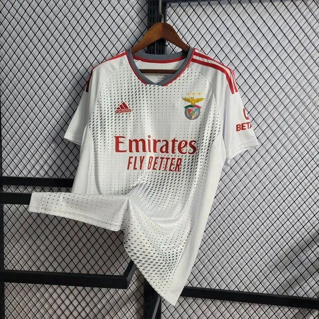 "Camisa Benfica Away 22/23 - Torcedor Masculina Branca - Netmantos"