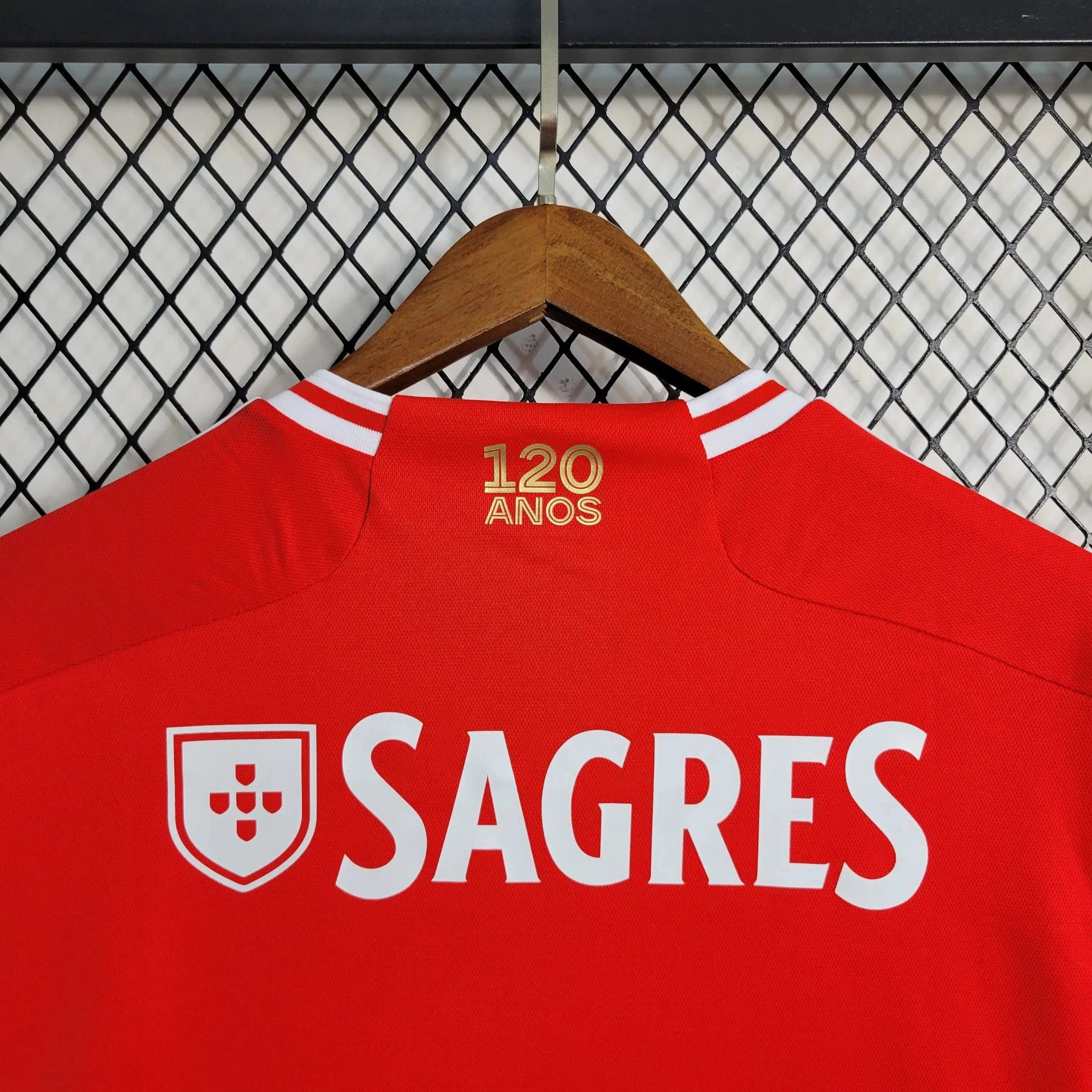 "Camisa Benfica Home 23/24 - Torcedor Masculina Vermelha - Netmantos"