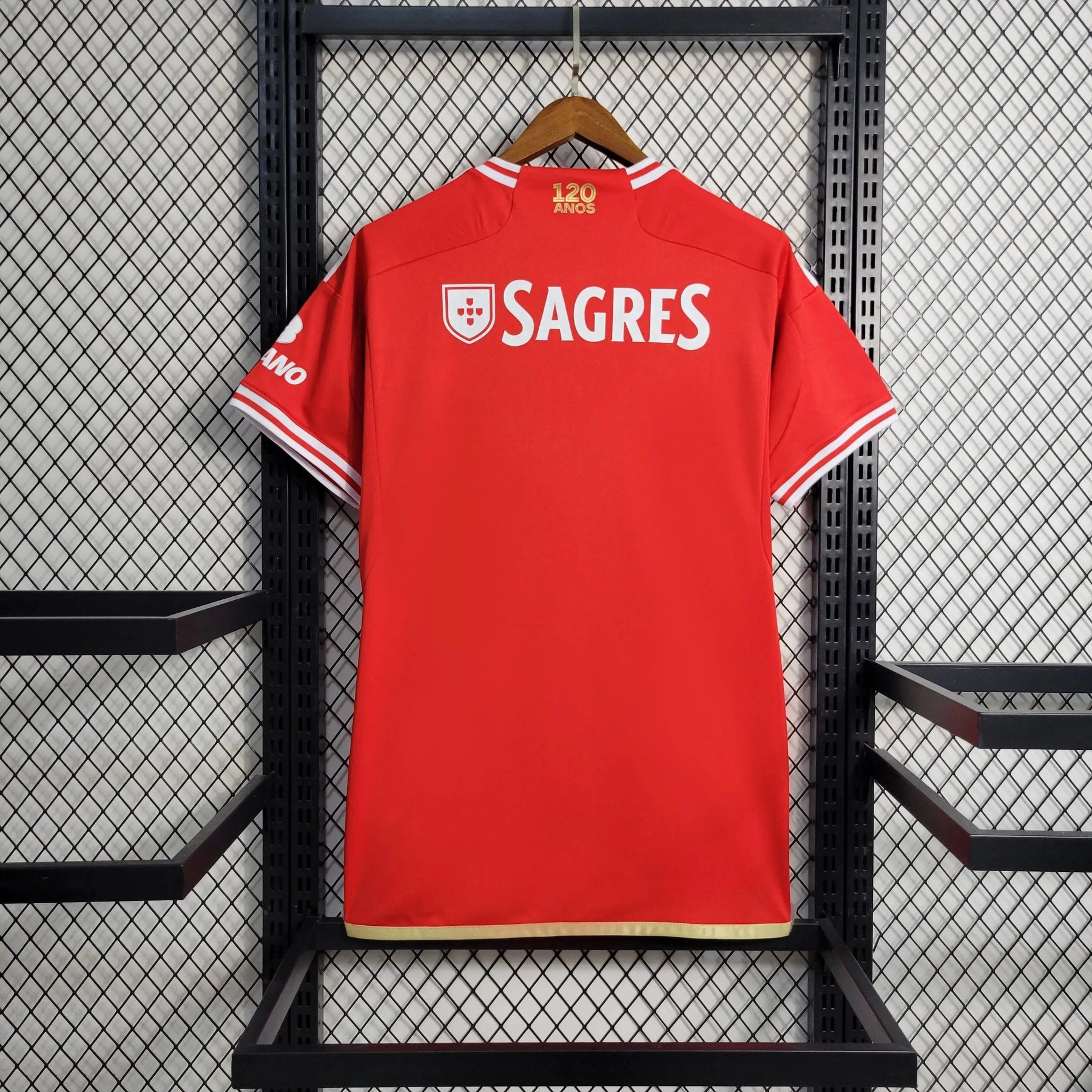 "Camisa Benfica Home 23/24 - Torcedor Masculina Vermelha - Netmantos"