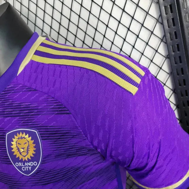"Camisa Orlando City Home 23/24 - Jogador Masculina Roxa - Netmantos"