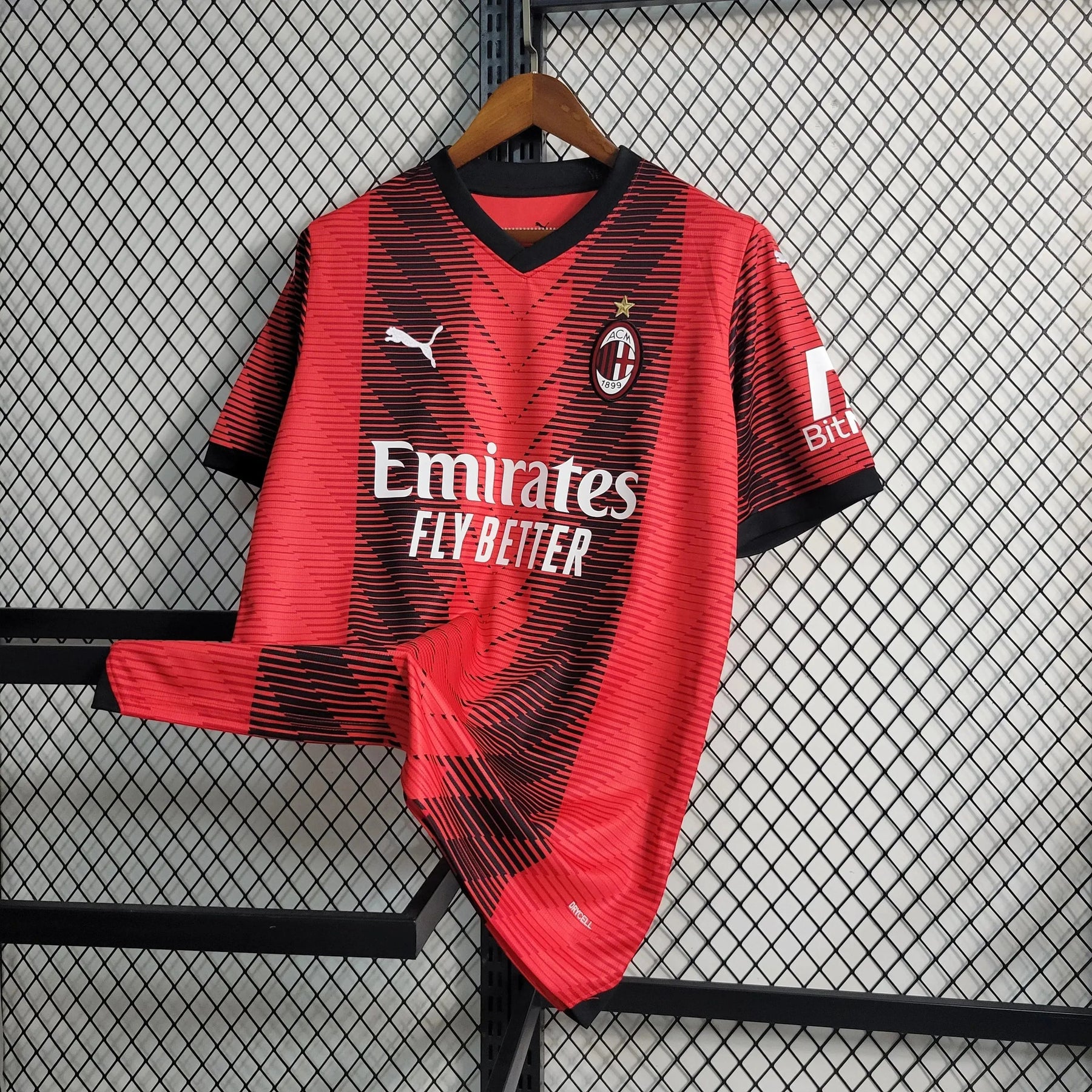 "Camisa AC Milan Home 23/24 - Torcedor Masculina - Netmantos"