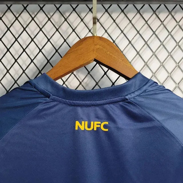 "Camisa Newcastle United Away 22/23 - Torcedor Masculina Azul - Netmantos"
