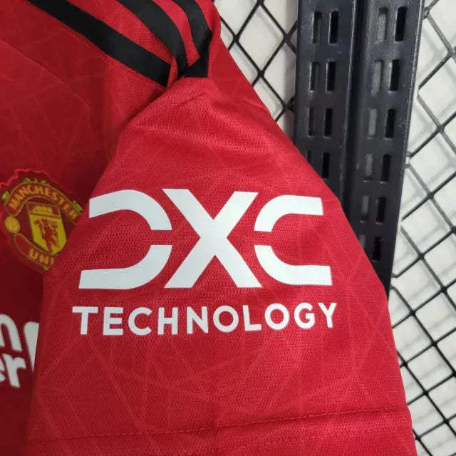 "Camisa Manchester United Home 23/24 - Torcedor Masculina Vermelha - Netmantos"