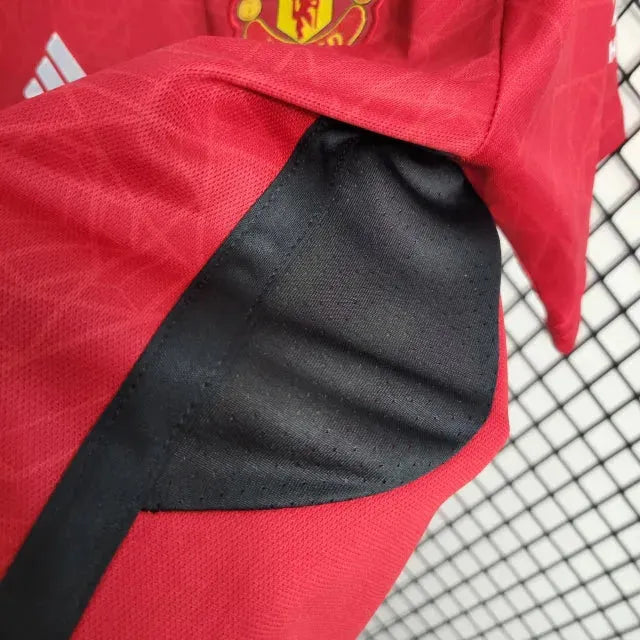 "Camisa Manchester United Home 23/24 - Torcedor Masculina Vermelha - Netmantos"