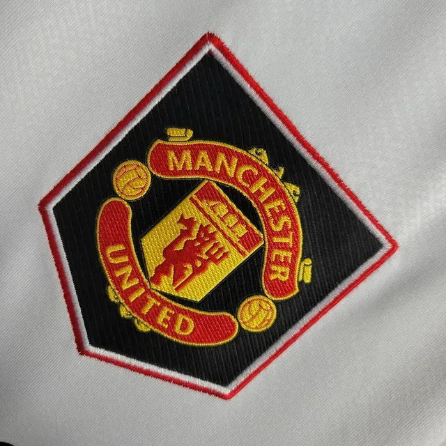 "Camisa Manchester United Away 22/23 - Torcedor Masculina Branca - Netmantos"