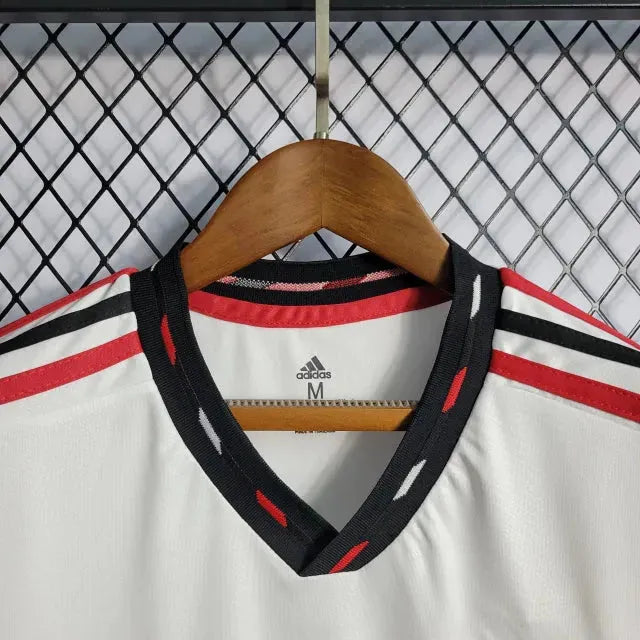"Camisa Manchester United Away 22/23 - Torcedor Feminina Branca - Netmantos"
