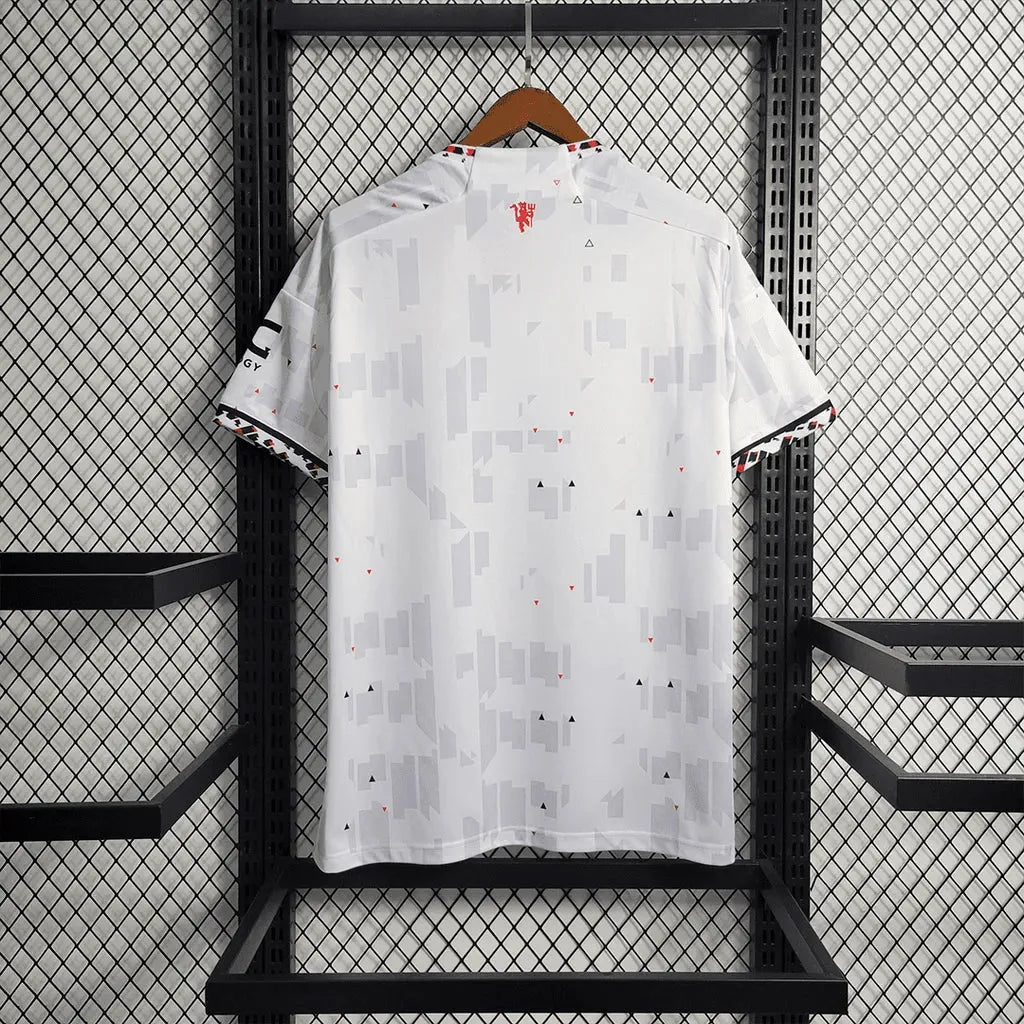"Camisa Manchester United Edição Especial 23/24 - Torcedor Masculina Branca - Netmantos"