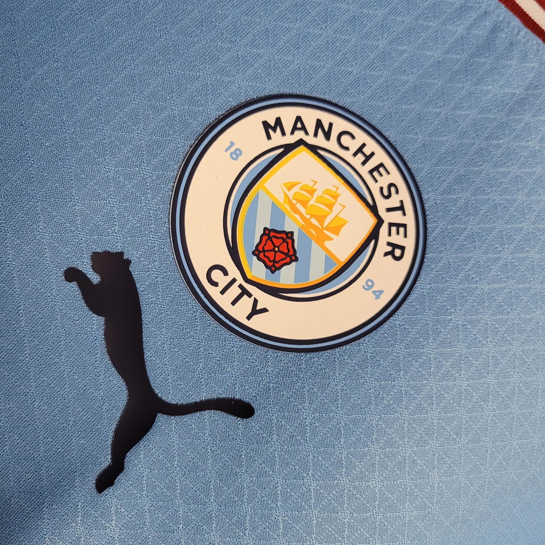 "Camisa Manchester City Home 22/23 - Jogador Masculina - Netmantos"