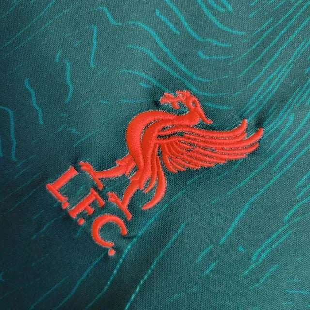 "Camisa Liverpool III 22/23 - Torcedor Masculina Verde - Netmantos"