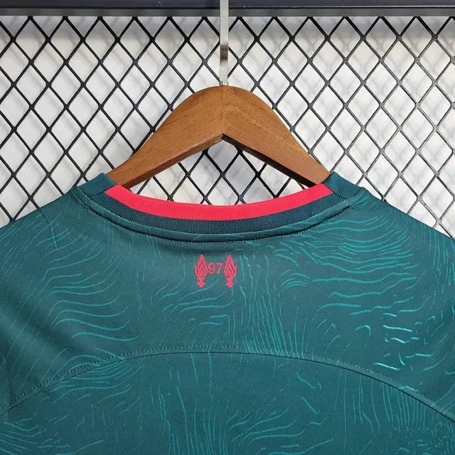 "Camisa Liverpool III 22/23 - Torcedor Masculina Verde - Netmantos"