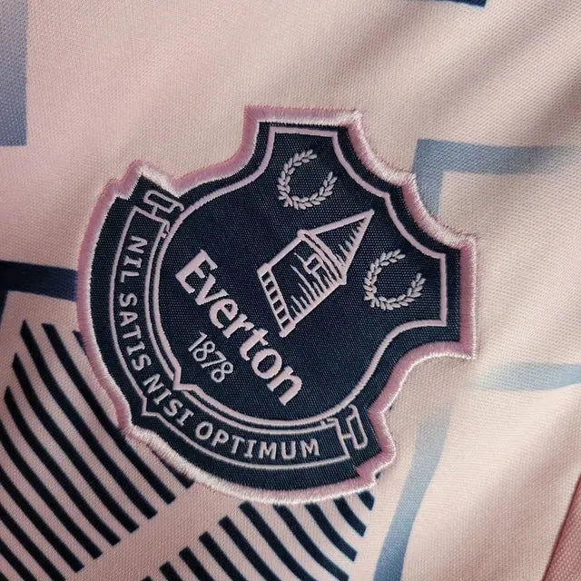 "Camisa Everton Away 22/23 - Torcedor Masculina Rosa - Netmantos"