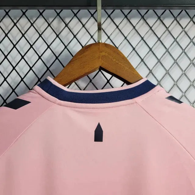 "Camisa Everton Away 22/23 - Torcedor Masculina Rosa - Netmantos"