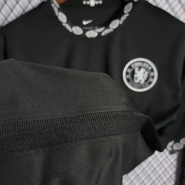 "Camisa Chelsea Concept 22/23 - Torcedor Masculina Preta - Netmantos"