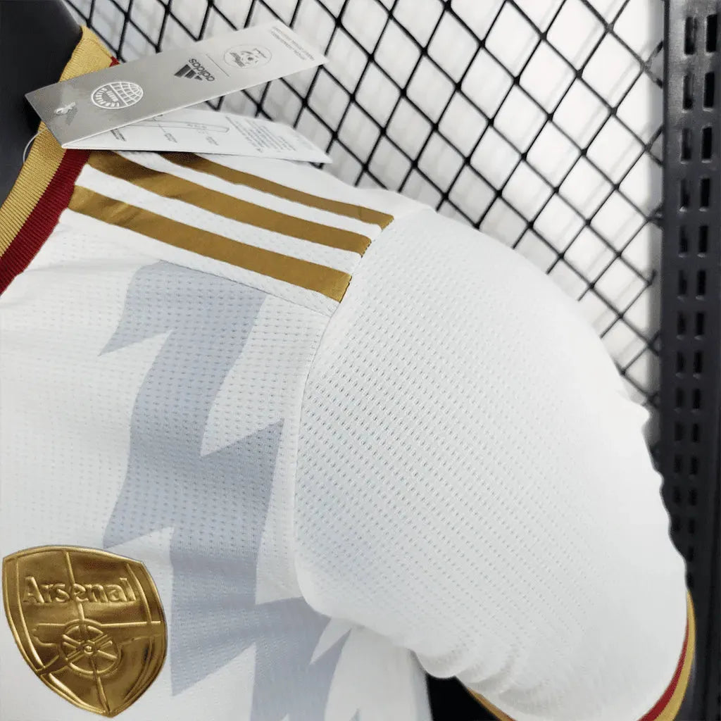 "Camisa Arsenal Home 23/24 - Jogador Masculina Branca - Netmantos"
