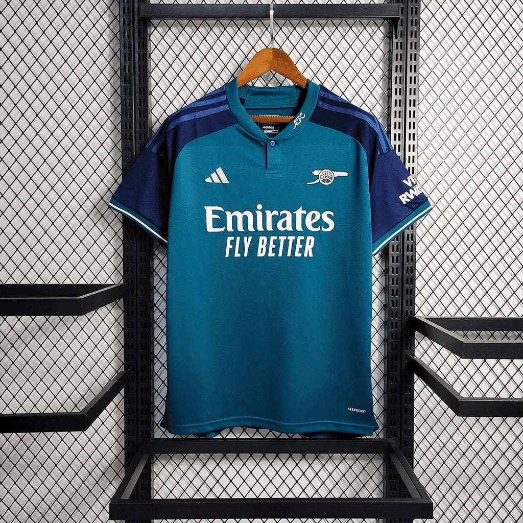"Camisa Arsenal II 23/24 - Torcedor Masculina Azul - Netmantos"