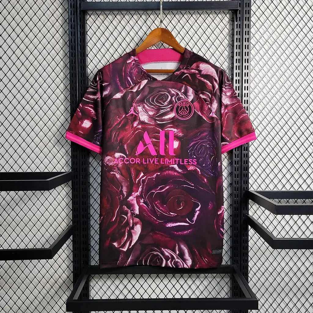 "Camisa PSG Edição Especial 23/24 - Torcedor Masculina Rosa - Netmantos"