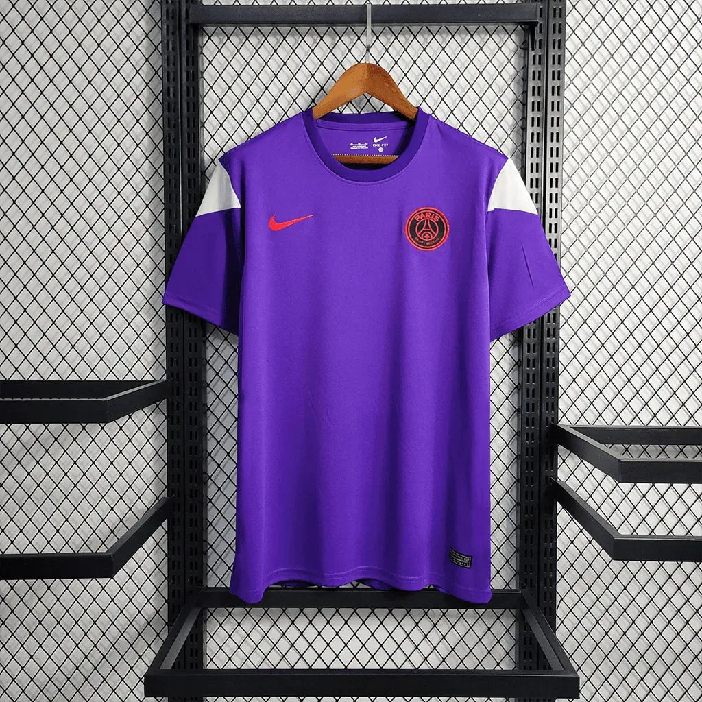 "Camisa PSG Treino 23/24 - Torcedor Masculina Roxa - Netmantos"