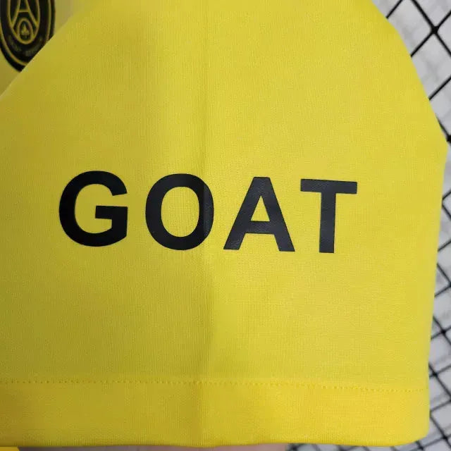 "Camisa PSG Treino 23/24 - Torcedor Masculina Amarela - Netmantos"