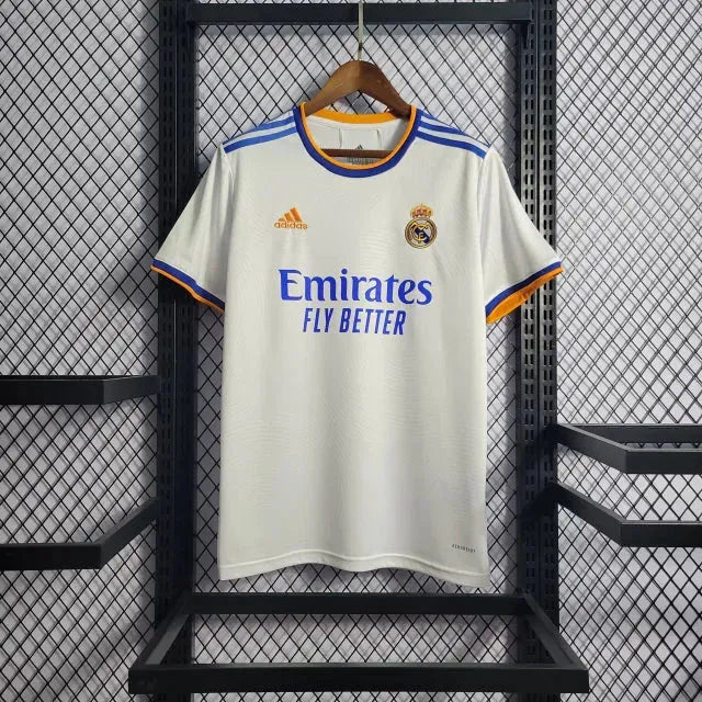 "Camisa Real Madrid Home 21/22 - Torcedor Masculina - Netmantos"