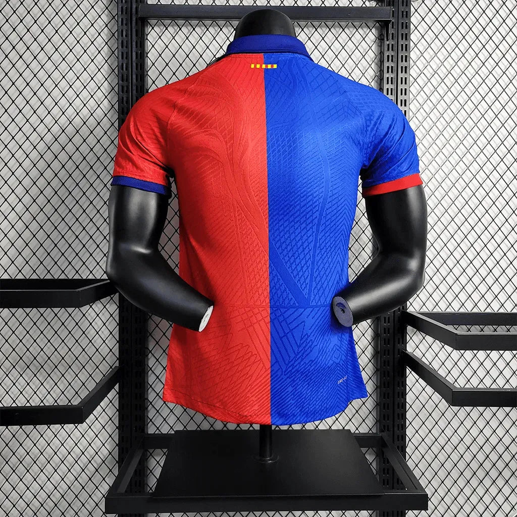 "Camisa Barcelona Classic 23/24 - Jogador Masculina Azul e Vermelho - Netmantos"