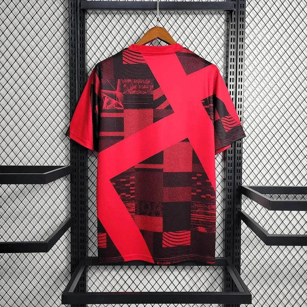 "Camisa Flamengo Pré-Jogo 23/24 - Torcedor Masculina - Netmantos"