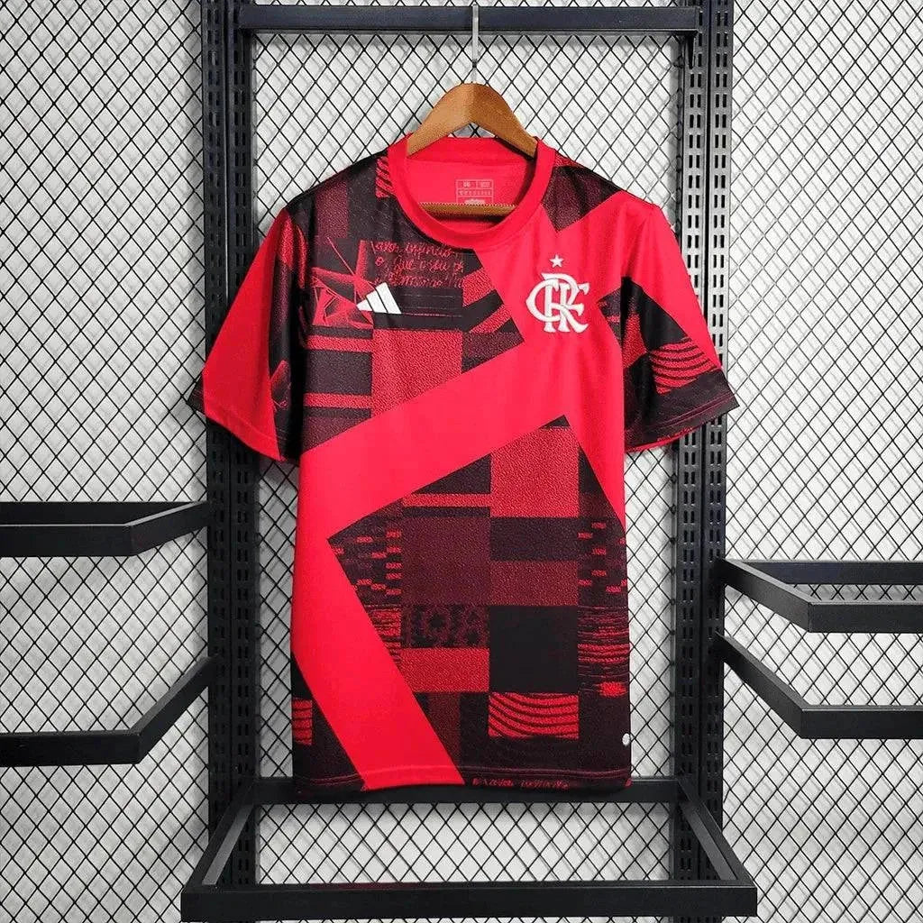 "Camisa Flamengo Pré-Jogo 23/24 - Torcedor Masculina - Netmantos"