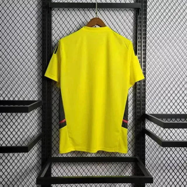 "Camisa Flamengo Treino 22/23 - Torcedor Masculina Amarela - Netmantos"