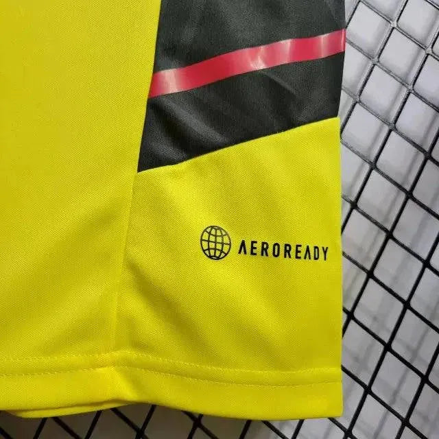 "Camisa Flamengo Treino 22/23 - Torcedor Masculina Amarela - Netmantos"