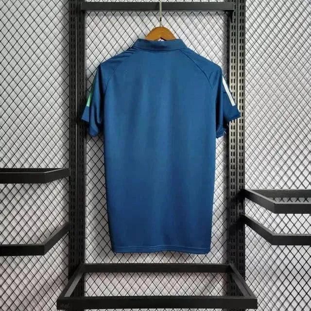 "Camisa Flamengo Polo Treino 21/22 - Torcedor Masculina Azul - Netmantos"