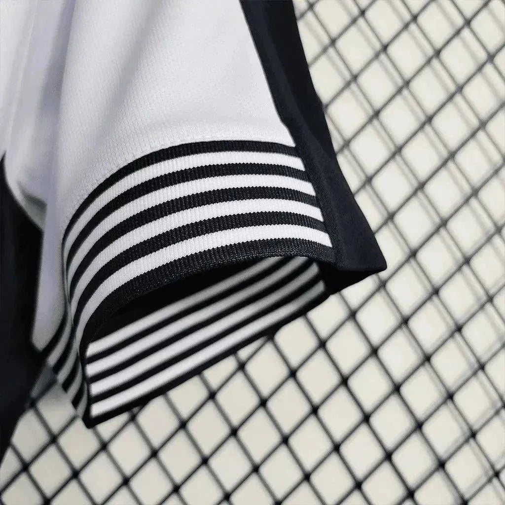 "Camisa Bota Fogo Home 21/22 - Torcedor Masculina Preta e Branca - Netmantos"