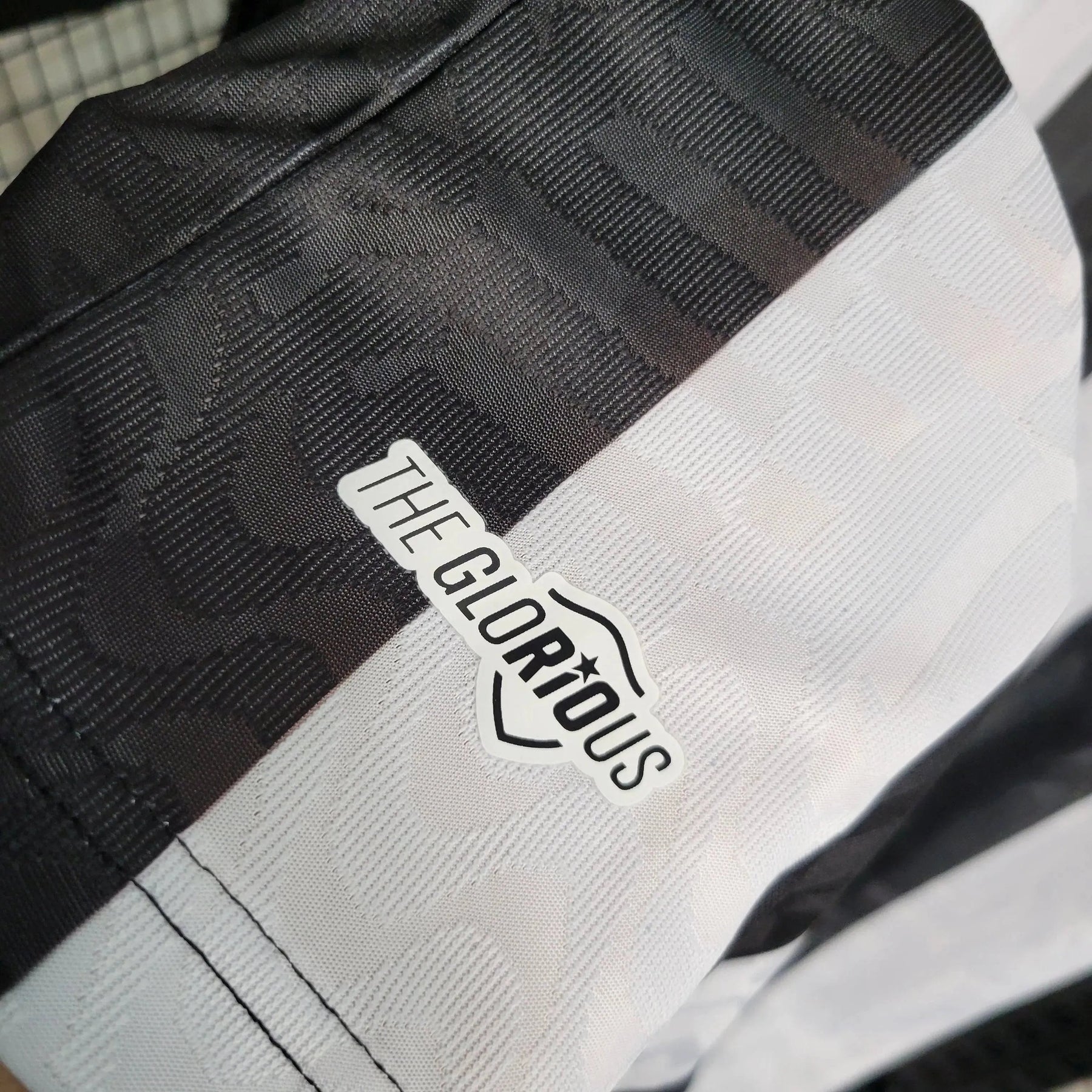 "Camisa Bota Fogo Home 23/24 - Torcedor Masculina Preta e Branca - Netmantos"