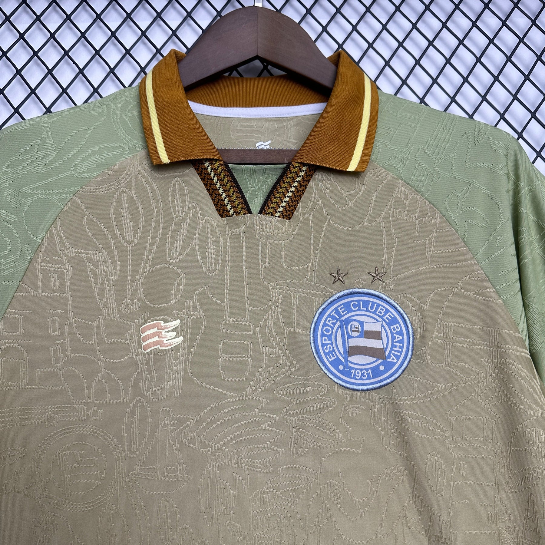 "Camisa Bahia de Todas as Artes 25/26 - Torcedor Masculina Verde - Netmantos"