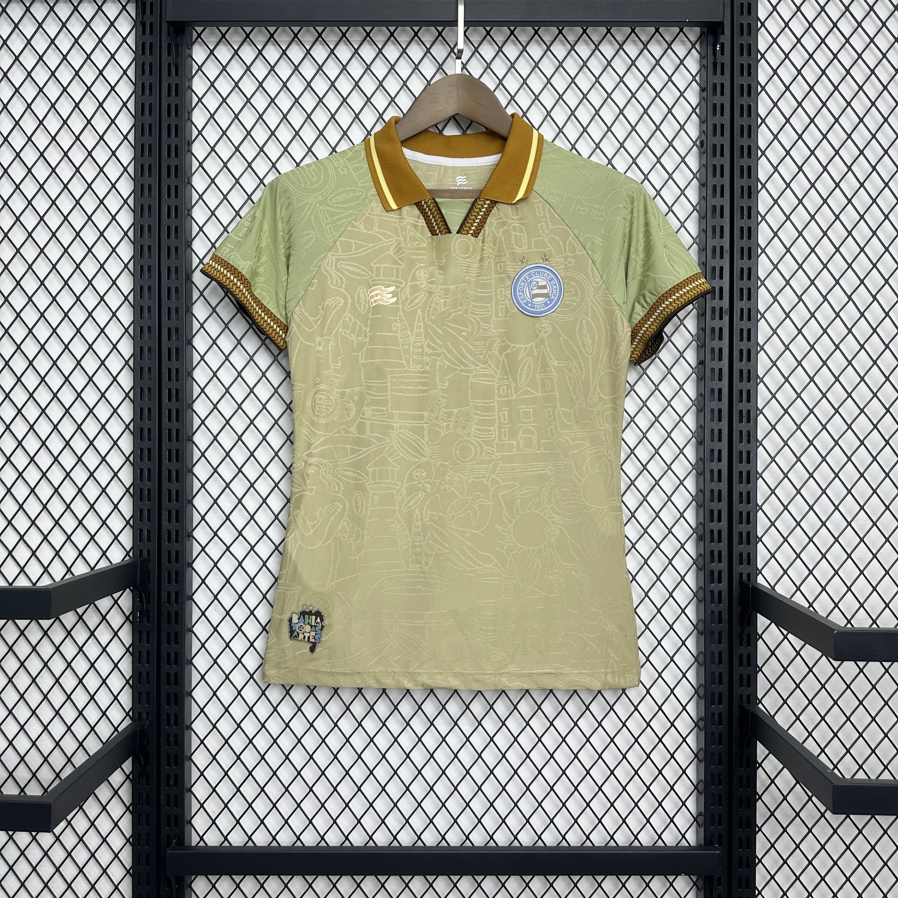 "Camisa Bahia de Todas as Artes 25/26 - Torcedor Feminina Verde - Netmantos"