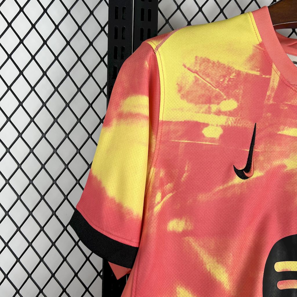 "Camisa Barcelona Treino 25/26 - Torcedor Masculina Laranja - Netmantos"