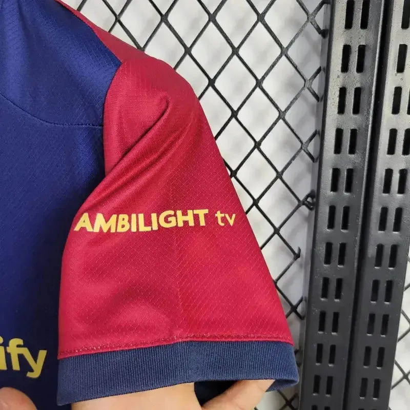"Camisa Barcelona Home 24/25 - Torcedor Infantil - Netmantos"
