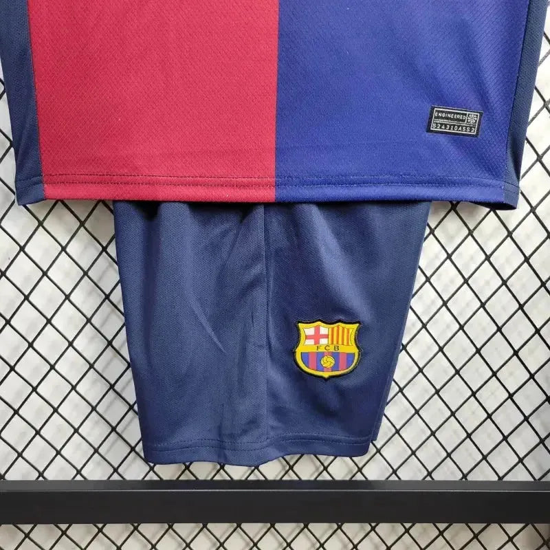 "Camisa Barcelona Home 24/25 - Torcedor Infantil - Netmantos"