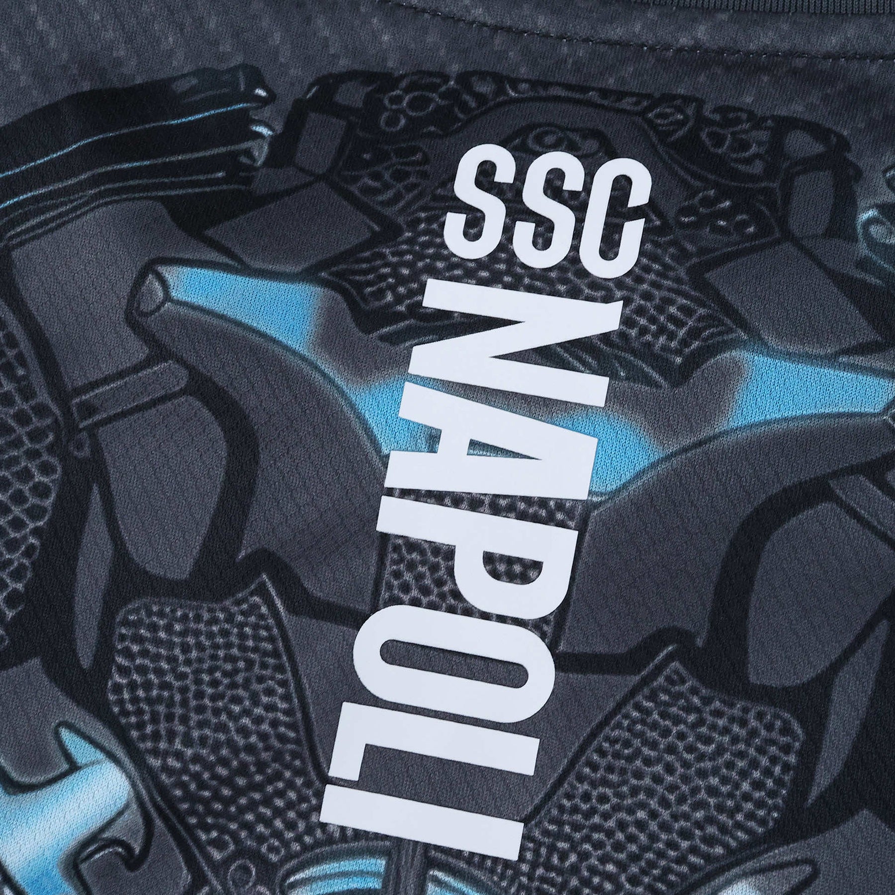 Napoli Training Shirt 25/26 - Men's Black Fan Shirt