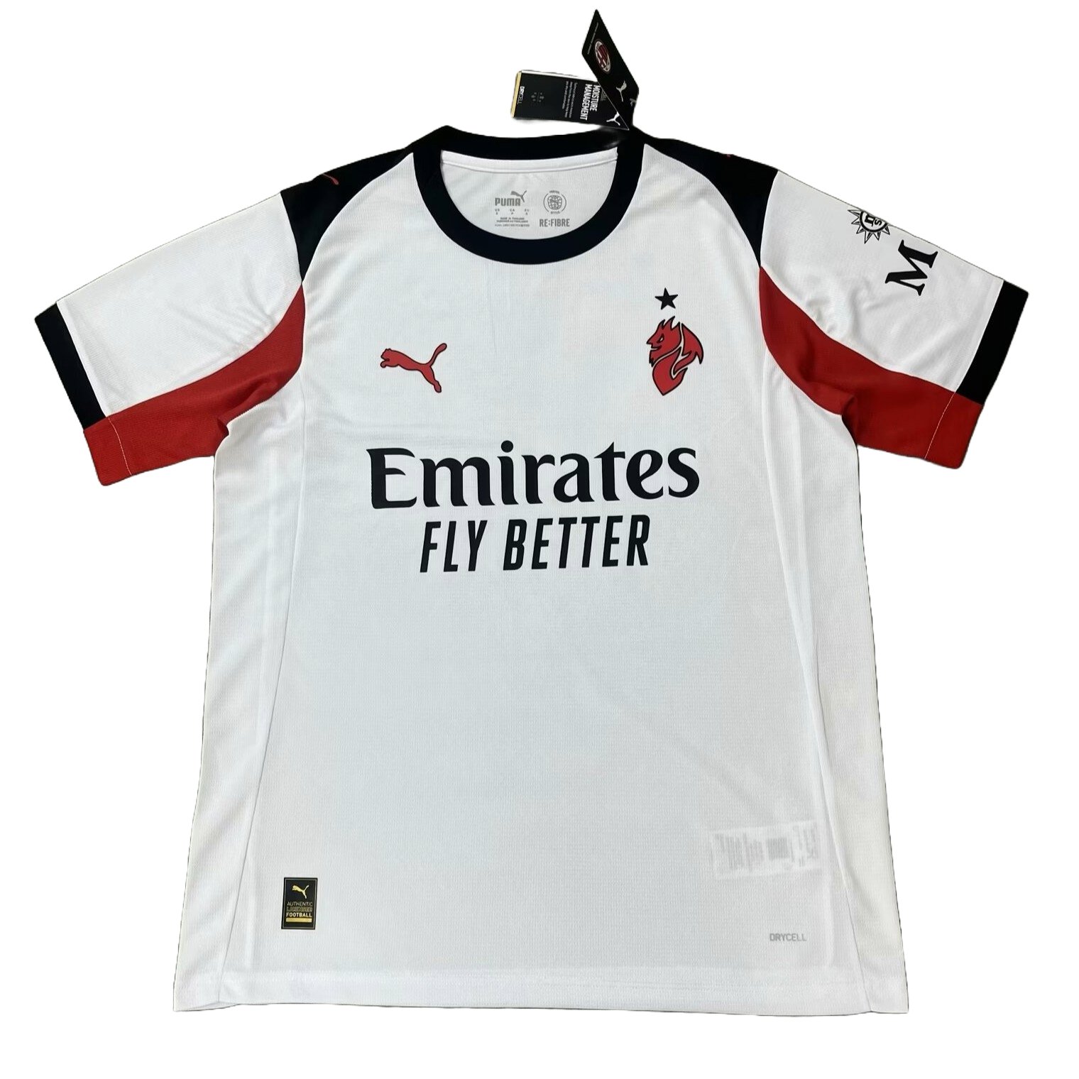 AC Milan Away Shirt 25/26 - Men's Fan White