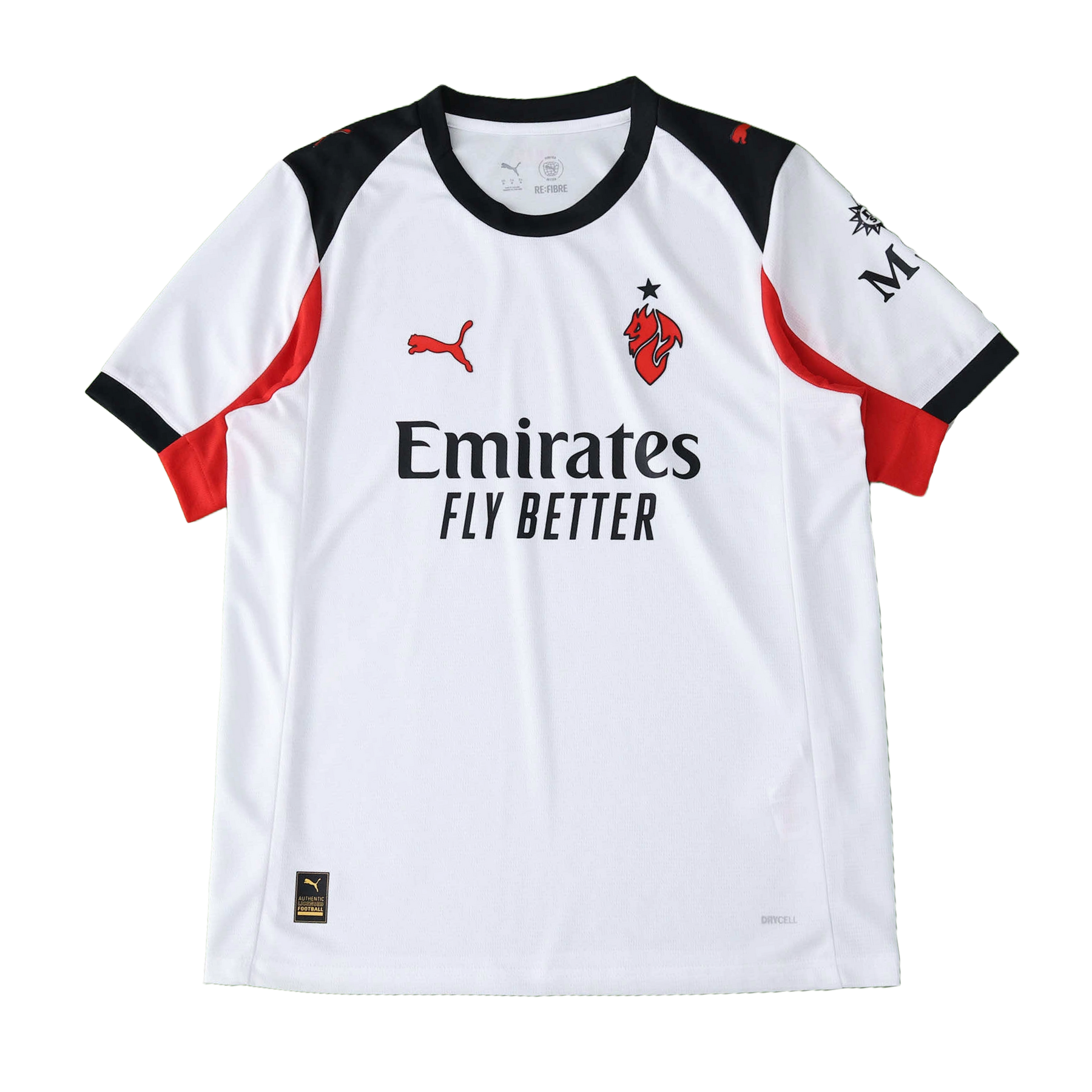 AC Milan Away Shirt 25/26 - Men's Fan White