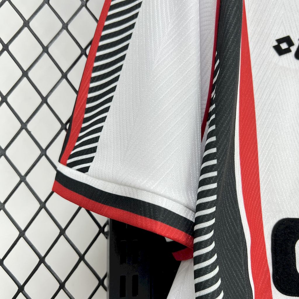 Camisa AC Milan Away Retrô 1997/98 - Torcedor Masculina Branca