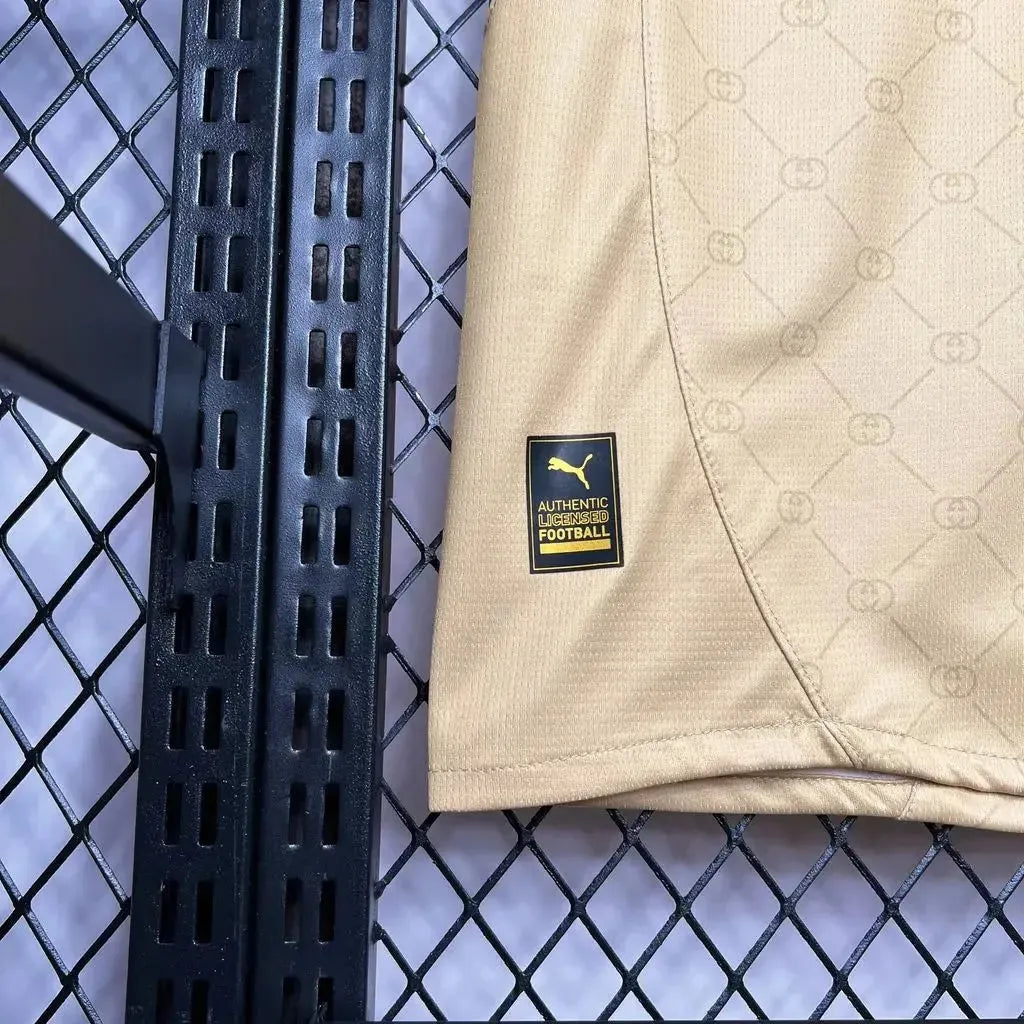 Camisa AC Milan Edição GUCCI 24/25 - Torcedor Masculina Bege - Netmantos
