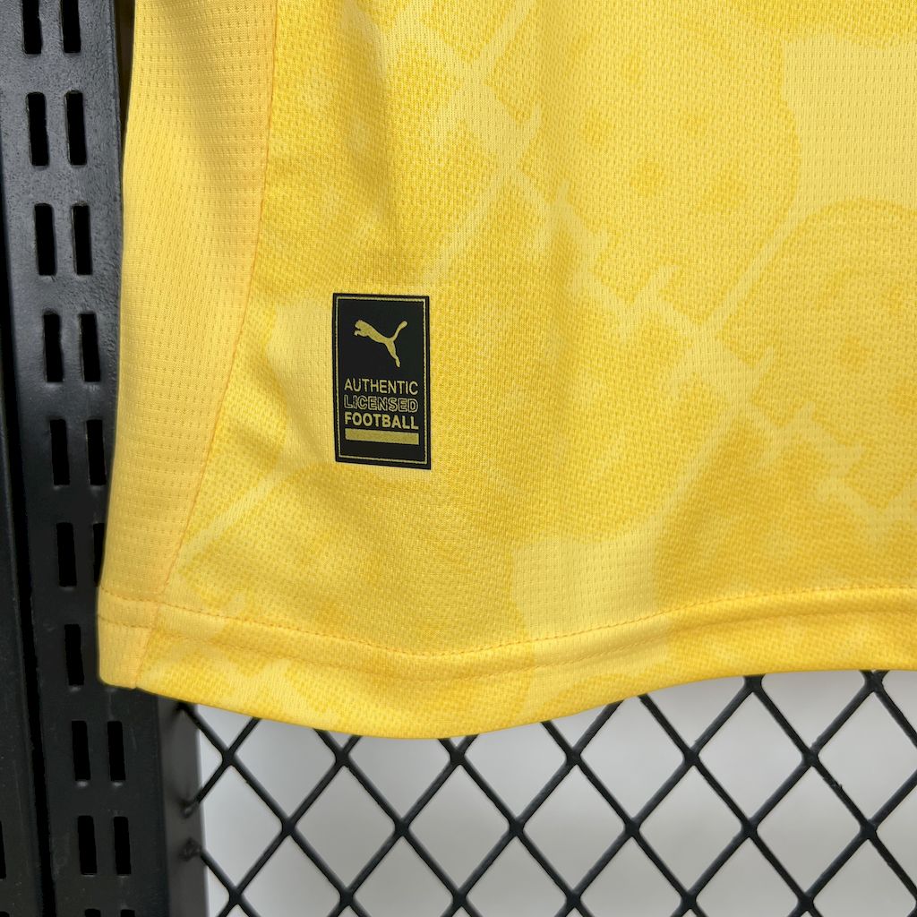 AC Milan Third Away Shirt 25/26 - Men's Fan Yellow