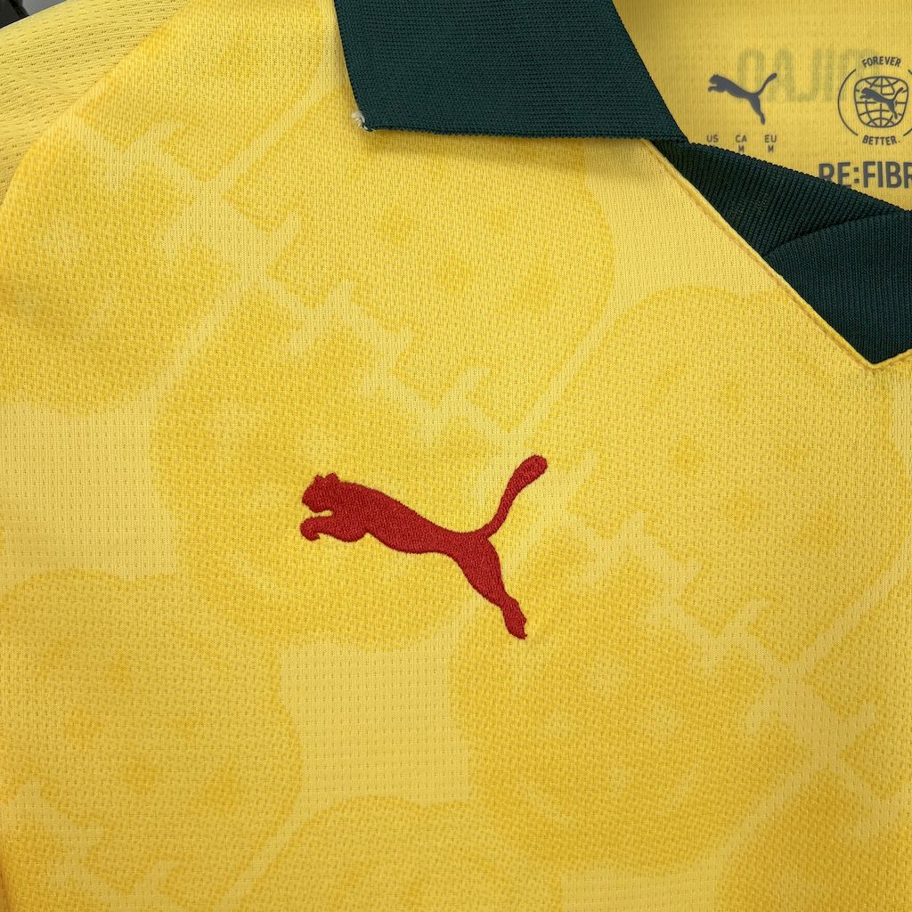 AC Milan Third Away Shirt 25/26 - Men's Fan Yellow