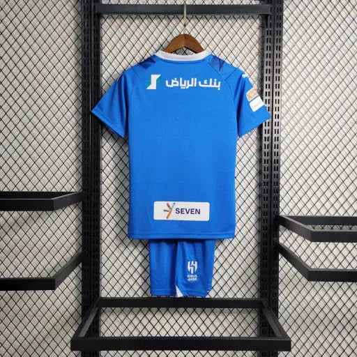 Camisa Al-Hilal Home 23/24 - Torcedor Infantil Azul - Netmantos