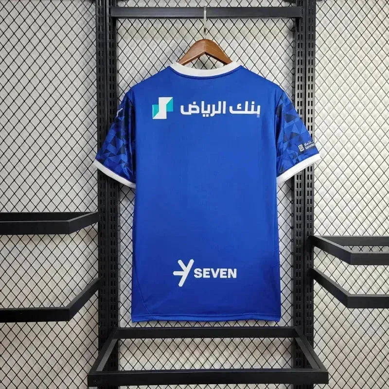 Camisa Al-Hilal Home 24/25 - Torcedor Masculina Azul + Neymar 10 - Netmantos
